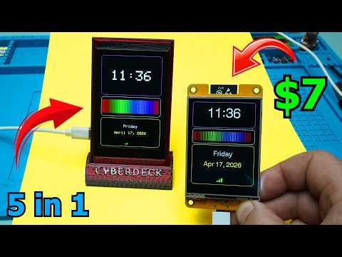 5in1 Cyber Deck Using ESP32 CYD Board