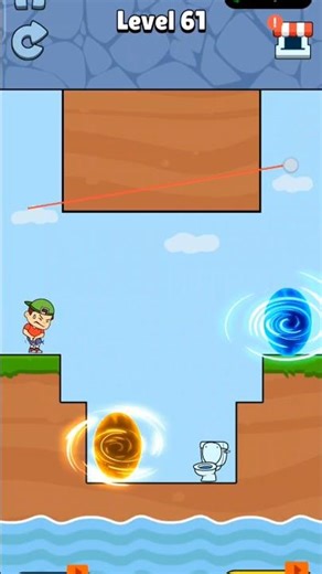 Slice to save all levels gameplay #shorts #gaming #games #lvl5 #lvl61