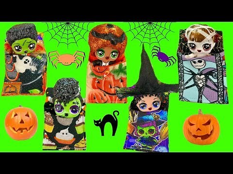 Halloween Custom Dolls Have a Sleepover Slumber Party