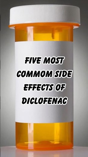 Five Most Common Side Effects Of Diclofenac
