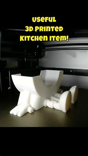 This 3D Printed Scrub Daddy Holder Changes Everything #3dprinting #3dprint