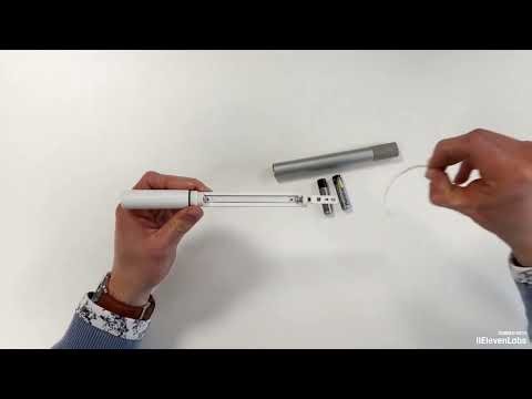 Senstick Microclimate SMC30 - Insérer les piles