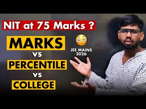 🤯 Shocking Marks vs Percentile for JEE Mains April Attempt ! JEE Mains 2026 #jee #jeemains