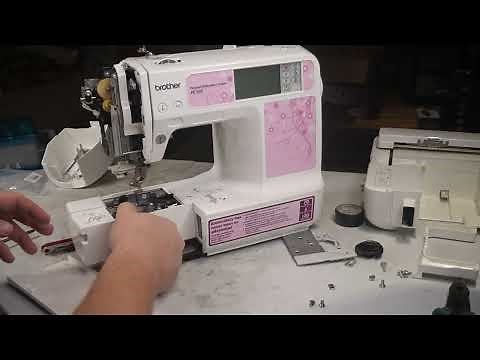 Brother PE500 Spool Pin Replacement