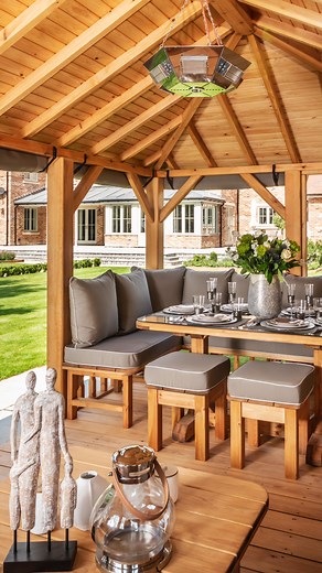 The Crown Eden draws inspiration from the quintessentially British botanical orangeries of the eighteenth and nineteenth centuries. 🏡💫 🌟This elegant garden building serves as your haven for relaxation, featuring a cozy sofa area and a tranquil setting. Download our brochure TODAY ( Link in bio ) https://bit.ly/3ubyNC7 📍Come visit us at your nearest showroom ( Link in bio ) https://bit.ly/3FLQqLB #gazebo #gazebogardens #gardendesign #gazebodecorations #gazebodesign #luxurygarden #luxurygazebo