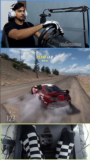 Toyota Supra Drift with a 360