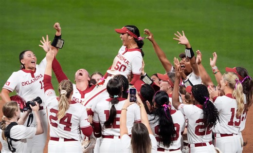 OU softball senior Ailana Agbayani surprised with AUSL golden ticket for 2026 draft