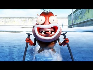 ICE SKATING -  Larva | Crazy Cartoons | WildBrain Cartoons - Videos For Kids