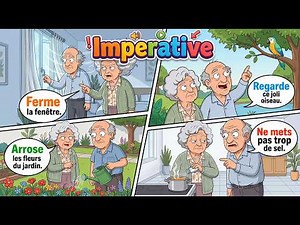 Easy French Imperatives 🇫🇷💬 | Grandma & Grandpa Funny Commands 👵👴