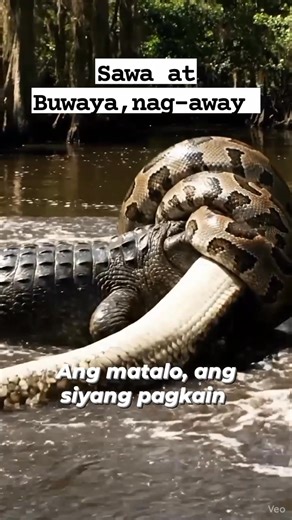 Python versus Crocodile #python #crocodile | Cezar Taduran Justino