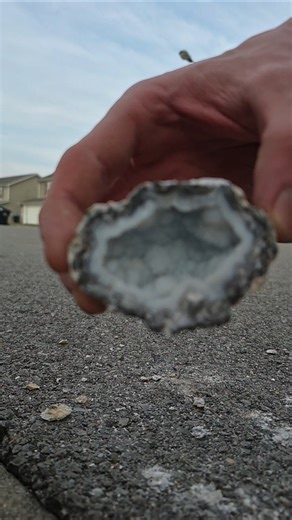 My first druzy geode so far.