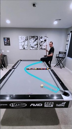 Awesome Pool Tricks 🎱 #shorts