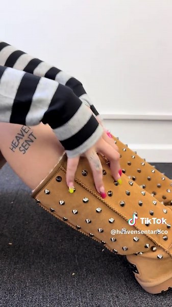 Studded boots asmr 🎶 | Boots