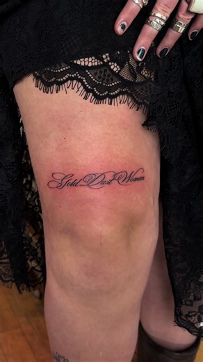 Treat yourself babes! #tattoo #fyp #xyzabc #glowup #fineline