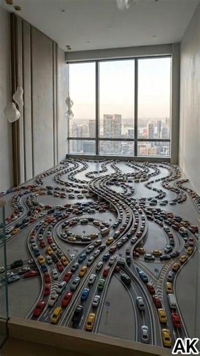 Satisfying 3D Road Art:From Plain to Epic! #satisfying #epoxy #epoxyresin #timelapse #home #3ddesign