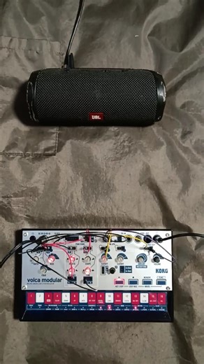 explosion river - KORG volca modular