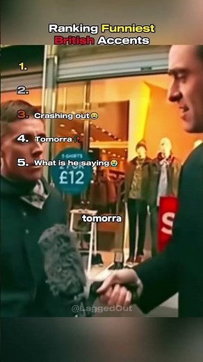Ranking Funniest British Accents🤣