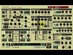 Synth pad creation demo (using Daichi Synth1, a 100% freeware VSTi !)