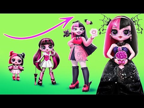 33 Doll DIY Crafts! Re-design Your Draculaura