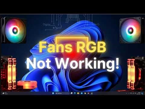 How to Fix Fans RGB Not Working But RAM and CPU Block Still Work in SignalRGB