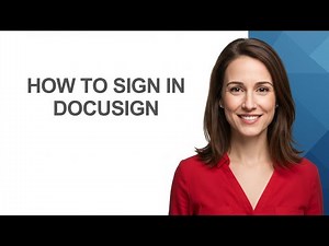 How to Sign In Docusign - AshleyHowTo
