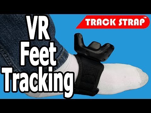 DDR IN VR | Full FEET tracking with TrackStraps! - HTC Vive