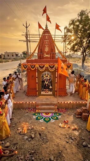 lord Hanuman ji temple construction! #shorts