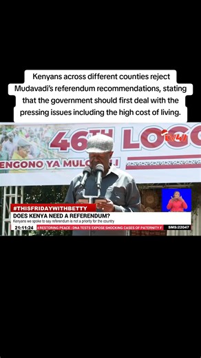 Kenyans Reject Mudavadi’s Referendum Recommendations