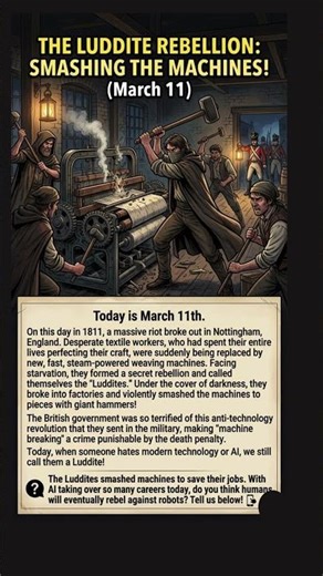 The Original War Against Machines! ⚙️🔨