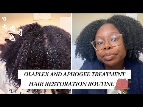 Using Olaplex No. 3 & Aphogee Protein Treatment | Repair Damage Natural Hair | Shiblaqbri