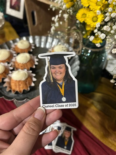 Custom Face Graduation Stickers, Graduation Announcement Stickers, Graduation Ceremony Favors, Graduation Photo Stickers - Etsy