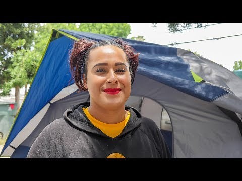 JoJo Is a Transgender Homeless Woman Living in a Tent in Hollywood