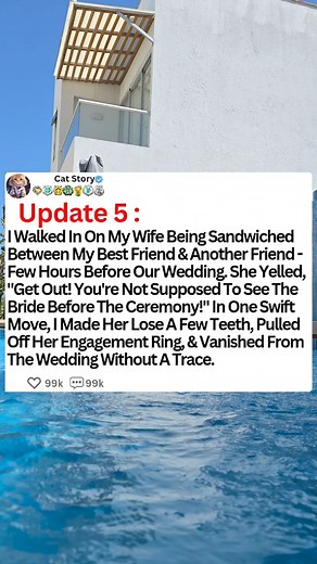 3.8K views · 24 reactions | Final Update. I walked in on my wife being sandwiched between my best friend and another friend, few hours before our wedding. She yelled, Get out! You're not supposed to see the bride before the ceremony. In one swift move, I made her lose a few teeth, pulled off her engagement ring, and vanished from the wedding without a trace. - Askreddit #askreddit #redditposts #redditstorytime #relationship #reelsfypシ | Eespith 2.0 | Facebook