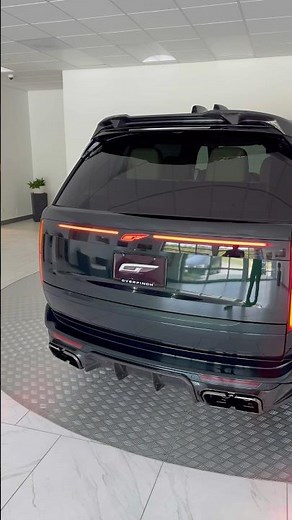 British Racing Green Elegance! New Range Rover #overfinch #landrover