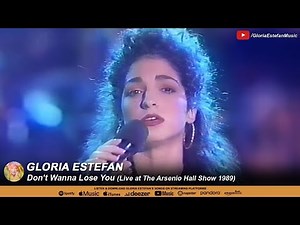 Gloria Estefan • Don't Wanna Lose You (Live at The Arsenio Hall Show 1989)