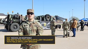 1.9K views · 24 reactions | Meet Sgt. Nicholas Martinez, a 91H Track...