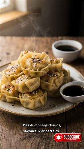 Dumplings Maison 😍 recette simple et ultra gourmande