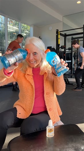 Grandma pranks guys at the gym | Jackson's World