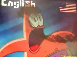 Patrick Screams in Mortal Terror in 18 Diferents Languages Effects