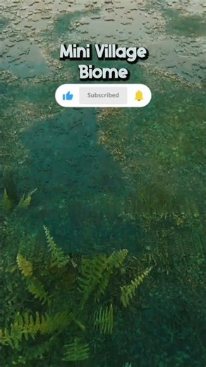 Minecraft min village subscribe me 😎 Minecraft strong game 😍#minecraft #minigarden