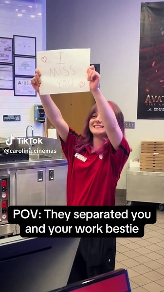 Work Besties Reunited: A Shift at the Movies