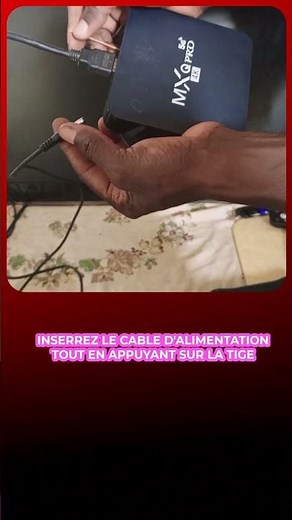 Réinitialisation Android TV Box. bloquée au démarrage.