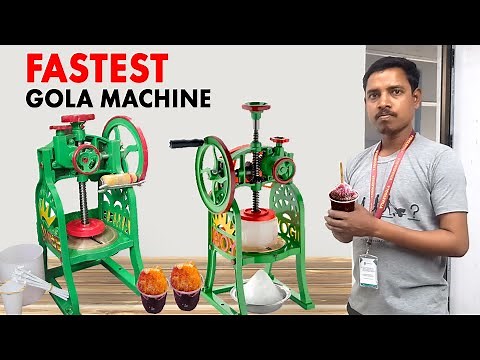 This Machine Is Making Gola's At The Fastest Rate Ever | Gola Making Machine | Gola Machine