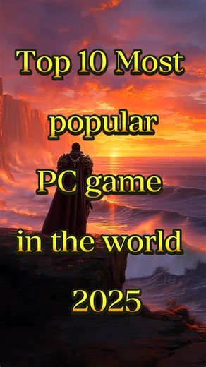 Top 10 most popular PC games in the world 2025 #top10 #top10games #games