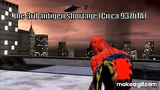 Sad walking Spider-Man meme on Make a GIF