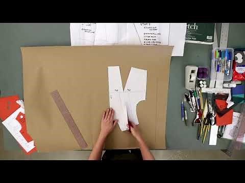 UNT Fashion Design Pattern Making 1 : Graduating and Radiating Darts