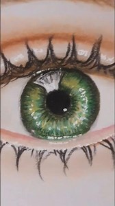 Ojo sketch vs Ojo realista con lápices tiza pastel | Transition Alert ⚠️