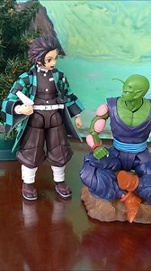 Tanjiro contrata a Piccolo #dragonball #demonslayer #parodia #tanjiro #piccolo #stopmotion #sebastianghoxt | Sebastián Ghoxt