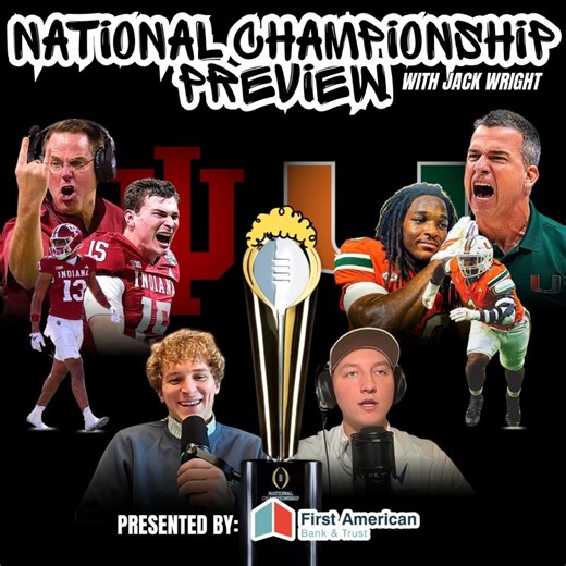 🏆🏈 College Football National Championship Preview | Indiana vs. Miami | The Hammy Show | Hamilton Culpepper