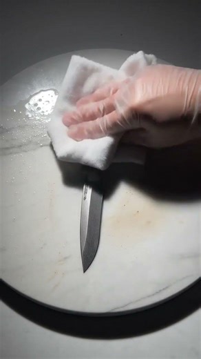 Rusty Butterfly Knife Transformation in 60 Seconds #restoration #satisfying
